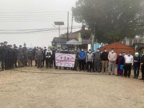 संविधान दिवस : त्रिपुरा र जगन्नाथमा सरसफाइ, शहीद चन्दको शालिकामा माल्यार्पण 